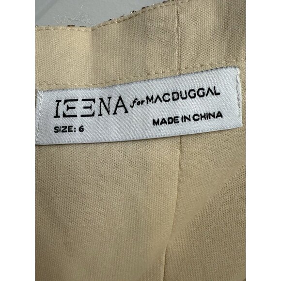 Mac Duggal Size 6 Gold 11279 Sequin Halter Formal Gown Dress Prom Cocktail $398 - Picture 10 of 11